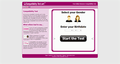 Desktop Screenshot of compatibility-test.net